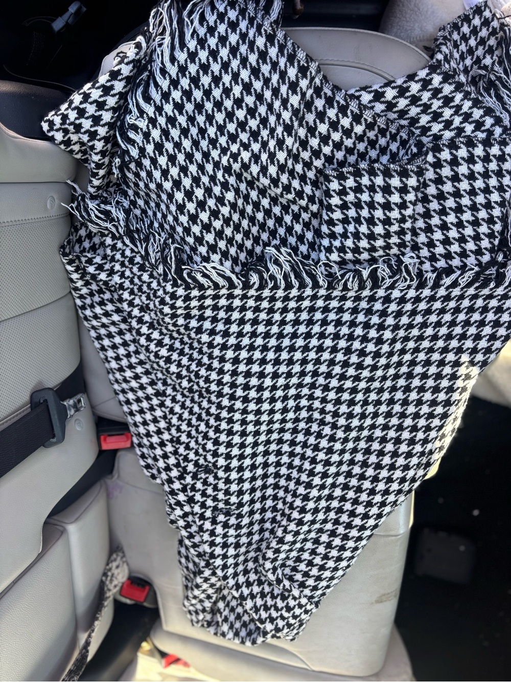HYFVE Black and White Houndstooth Jacket